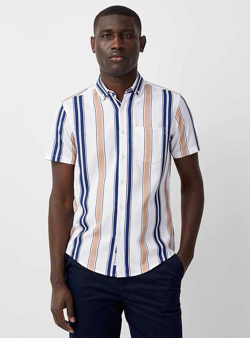 Mixed stripe shirt | Report Collection ...
